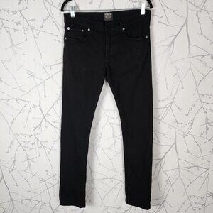 The Kennedy Denim Co Black Wash Mid Rise Skinny Jeans